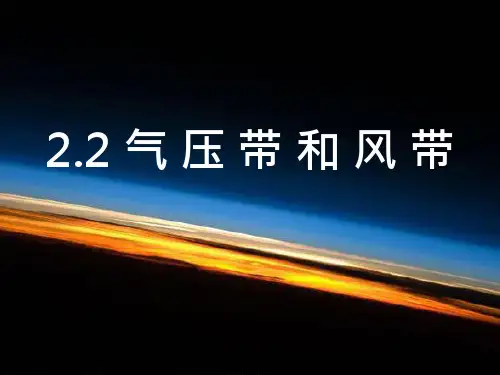气压带和风带(优秀课件)