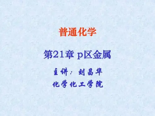 第21章p区金属-2004