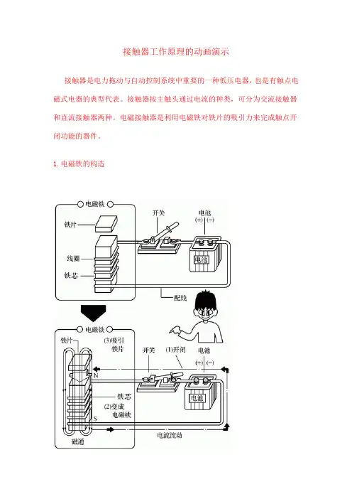 接触器工作原理的动画演示