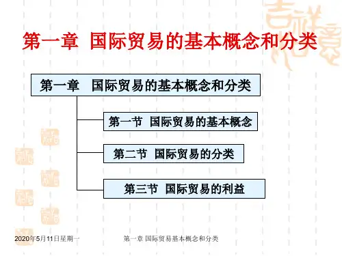 国际贸易基本概念和分类.ppt