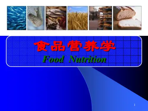 食品营养学ppt课件