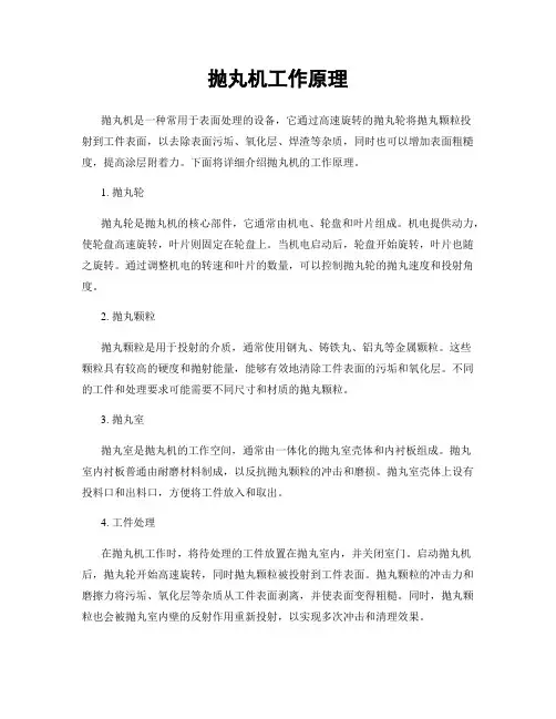 抛丸机工作原理