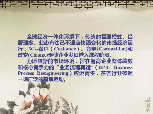 客户关系管理CRM与业务流程再造