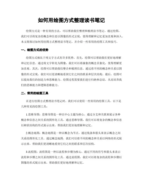 如何用绘图方式整理读书笔记