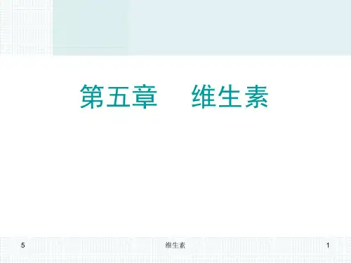 6-维生素 ppt课件