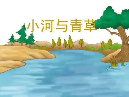 《小河与青草》课件