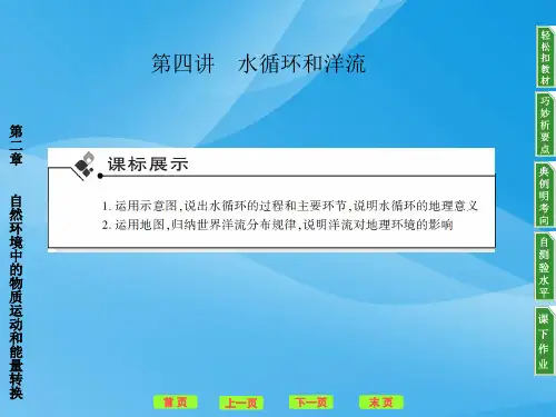 水循环和洋流ppt12 湘教版优质课件