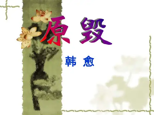 原毁ppt课件十三