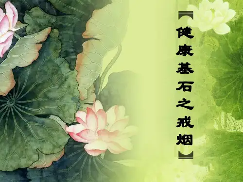 戒烟宣教