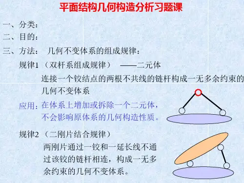 2几何组成分析习题课.