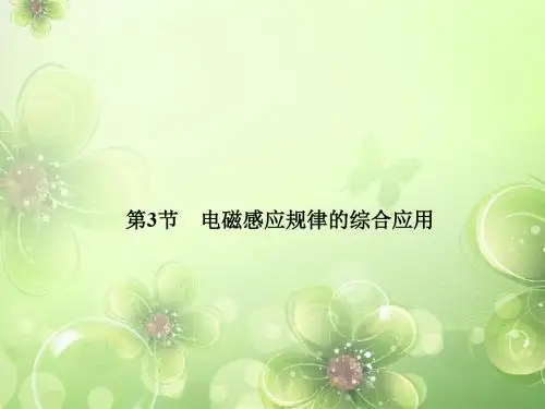【高考领航】上海市高考物理总复习 9-3 电磁感应规律的综合应用课件