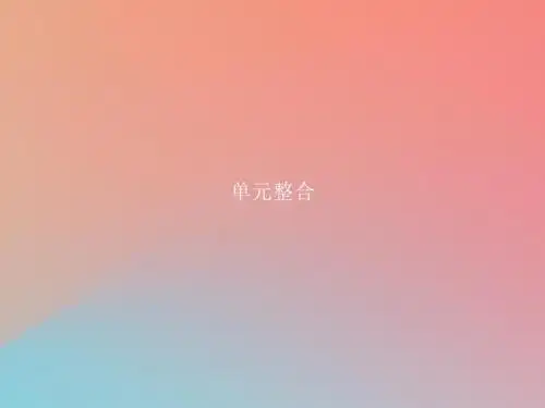 高中历史 第七单元 复杂多样的当代世界单元整合课件 