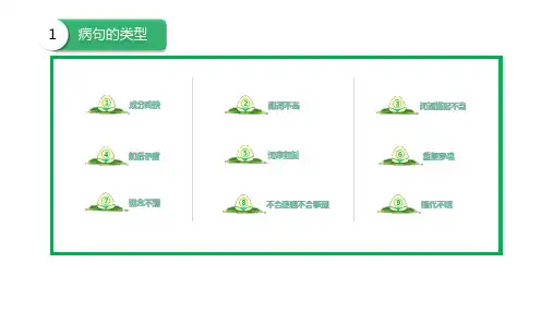 小学语文修改病句详解及练习ppt课件