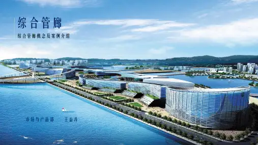 综合管廊概念及案例介绍--王益涛
