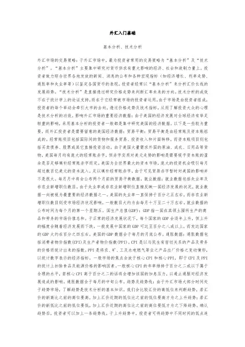 (简体)外汇入门基础