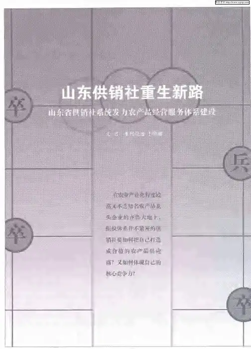 山东供销社重生新路山东省供销社系统发力农产品经营服务体系建设