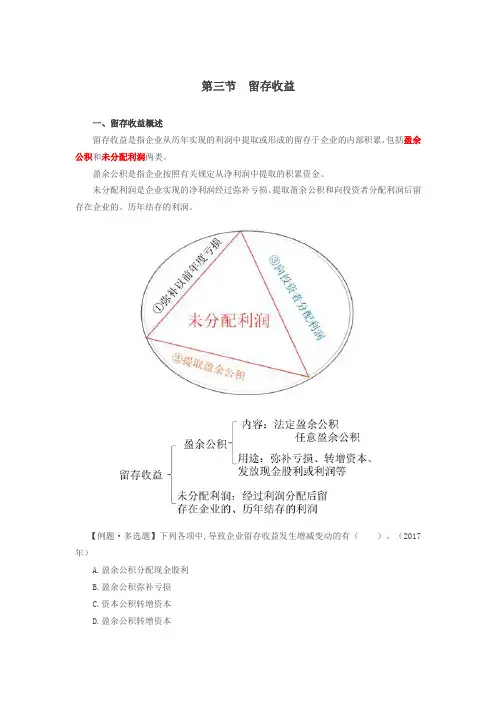 初级实务基础_留存收益(9页)