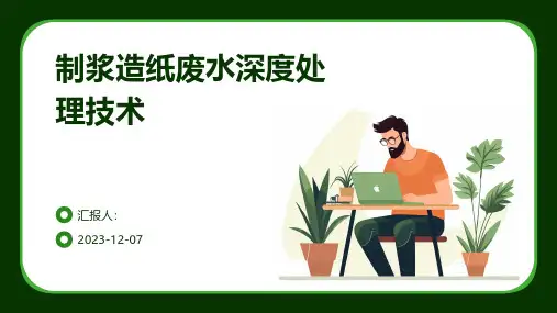制浆造纸废水深度处理技术