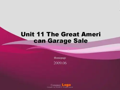 大学英语自学教程Unit11PPT-文档资料
