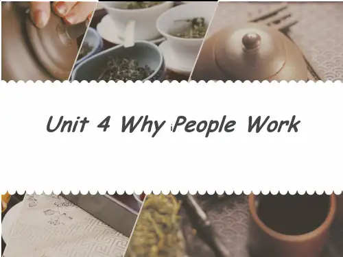 泛读教程unit4work