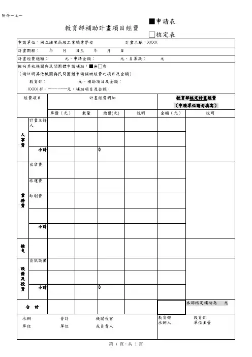 申请表【模板】