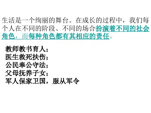 人民版九年级思想品德全一册《二单元 共同生活  第五课 这是我的责任》课件_14