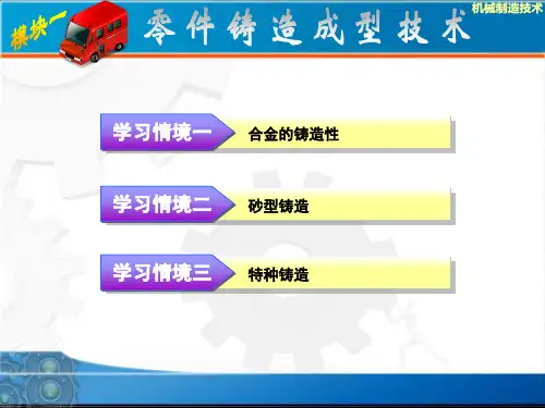 机械制造技术-铸造