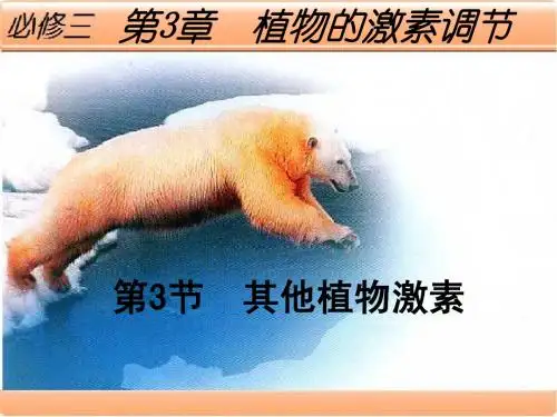高中生物必修三__3.3其他植物激素
