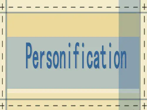 personification