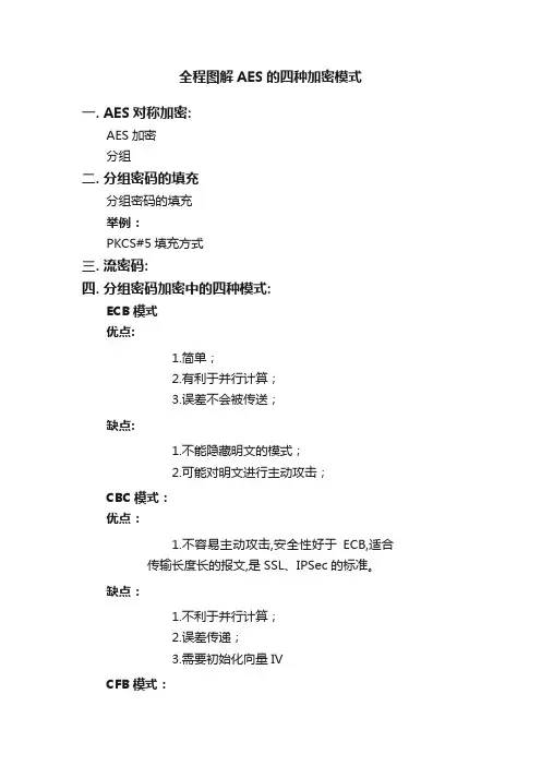 全程图解AES的四种加密模式
