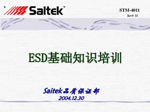 ESD培训教材资料