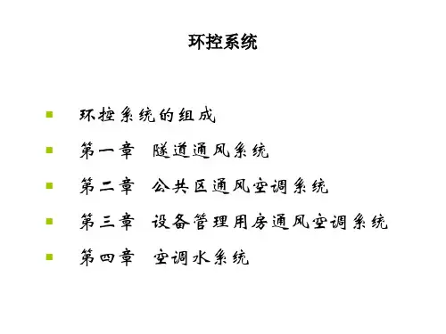 地铁的环控技术