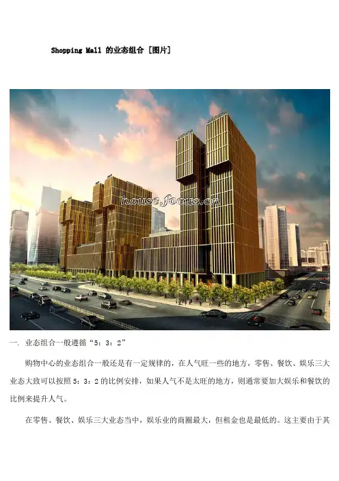 shoppingmall业态组合