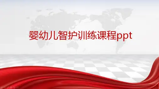 婴幼儿智护训练课程ppt