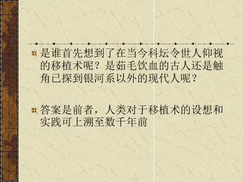 最新器官移植ppt课件