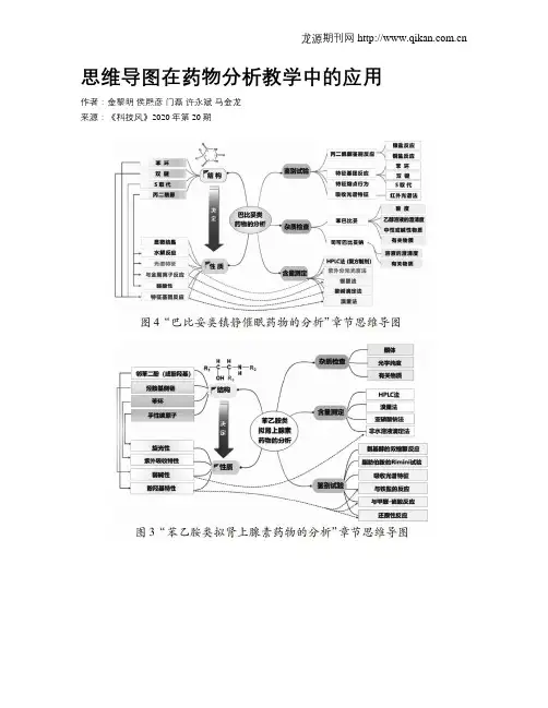 思维导图在药物分析教学中的应用
