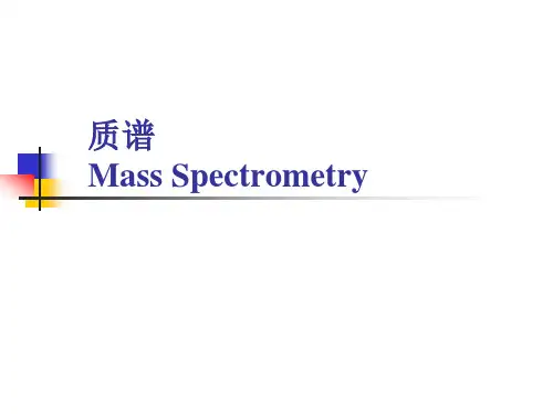 质谱(MS)