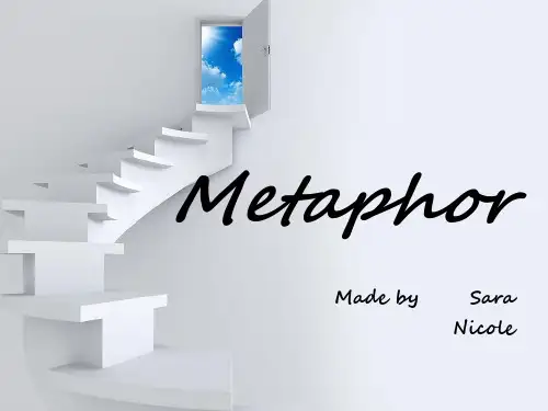 《metaphor分类》PPT课件
