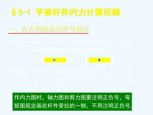静定结构的内力分析
