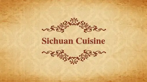 Sichuan cuisine(川菜)