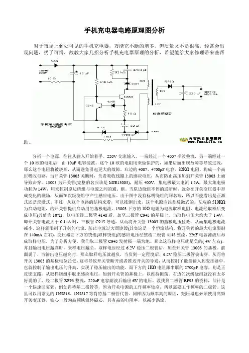 手机充电器电路原理图分析