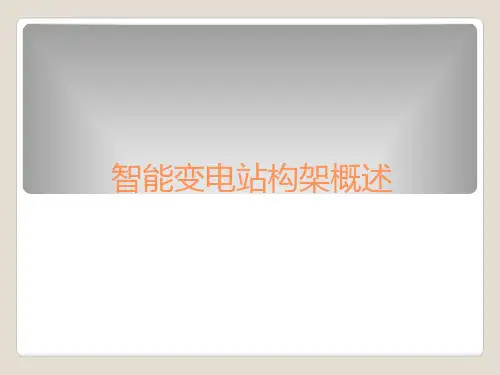 智能变电站网络架构