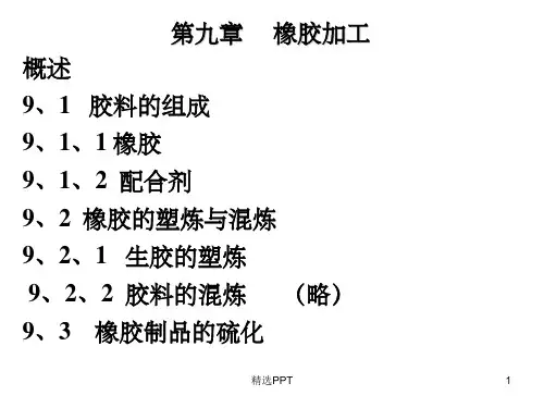 《橡胶加工》PPT课件