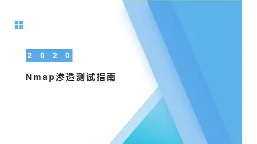 Nmap渗透测试指南