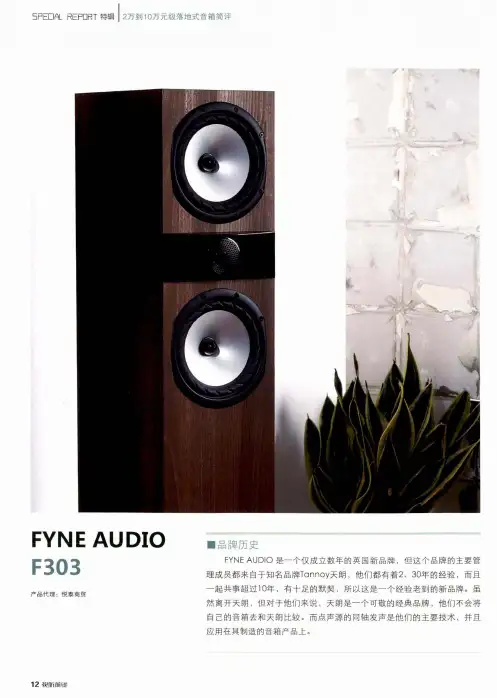 FYNE AUDIO F303