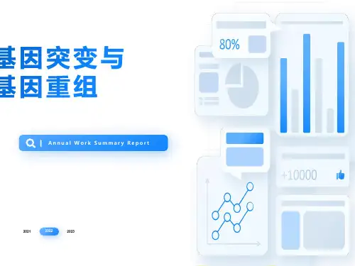 基因突变和基因重组说