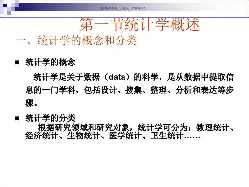 公共卫生统计学