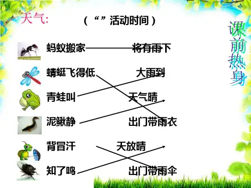 《多变的天气》ppt初中地理人教版2