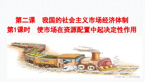 使市场在资源配置中起决定性作用ppt