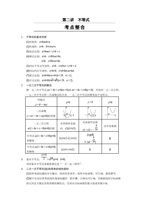 [vip专享]【步步高 通用(理)】2014届高三《考前三个月》专题复习篇【配套Word版文档】专题二 第二讲